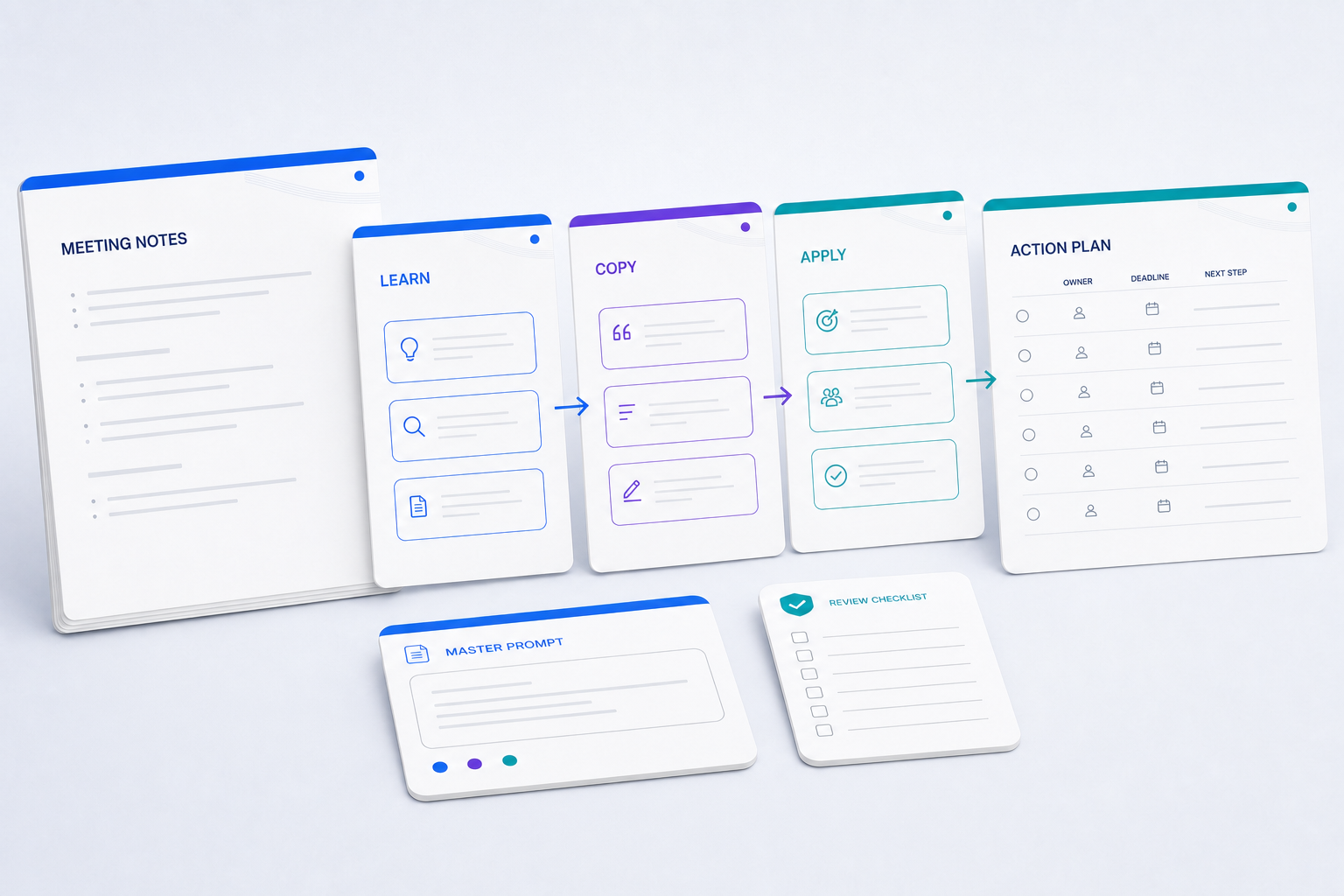 From meeting notes to a manager-ready action plan